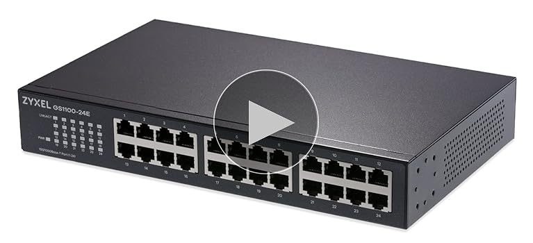 Amazon.com: Zyxel 24-Port Gigabit Switch | Unmanaged | Fanless