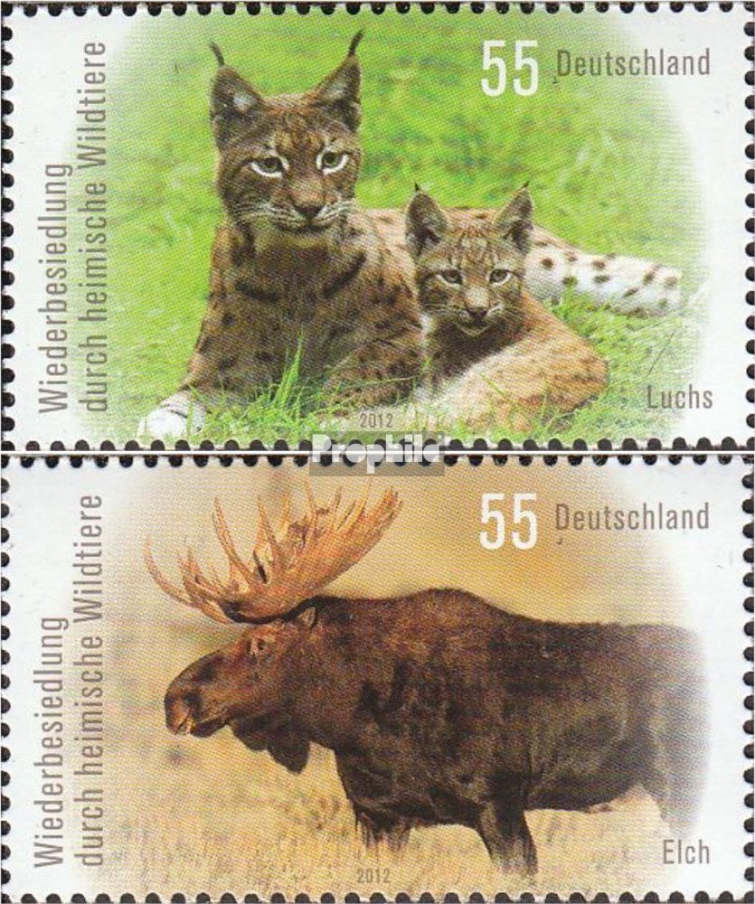 Prophila Collection BRD Briefmarken – Tierbabys 2015, Katzen & Raubkatzen | Komplette Ausgabe 3124-3125, Postfrisch ** MNH | Sammlerqualität