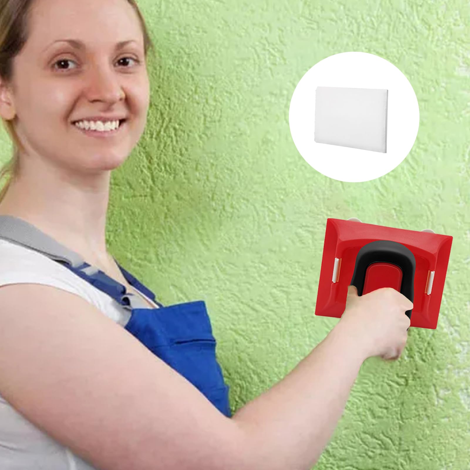 Générique Coupe Bordure Peinture, Tampon Peinture pour Murs Et Plafonds, Outil De Coupe-Bordure Multifonctionnel pour Couper Les Outils pour Peindre Les Et Les Bords