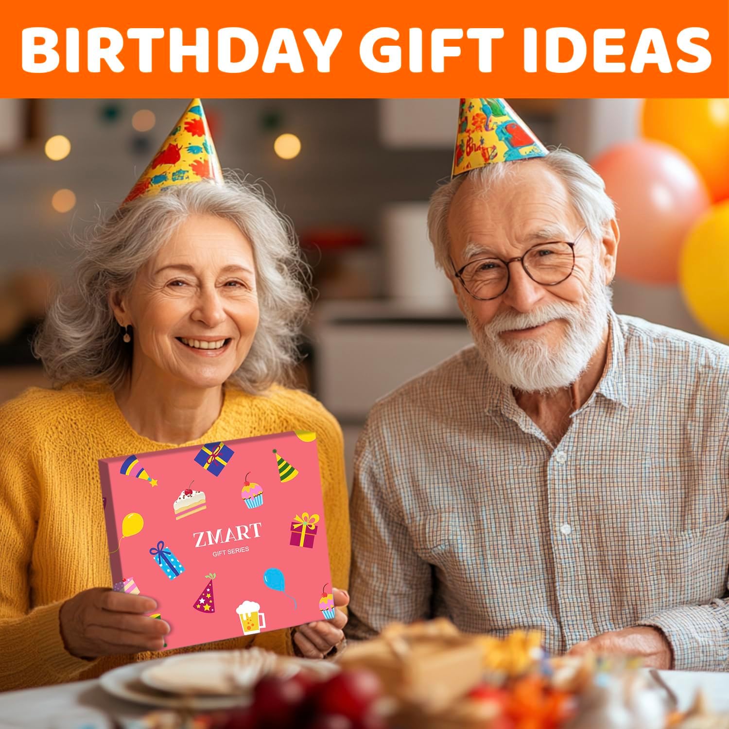 Zmart Birthday Gift Ideas for Women - Socks for 72 Women, Gifts for 75 Year Old Elderly - Image 4