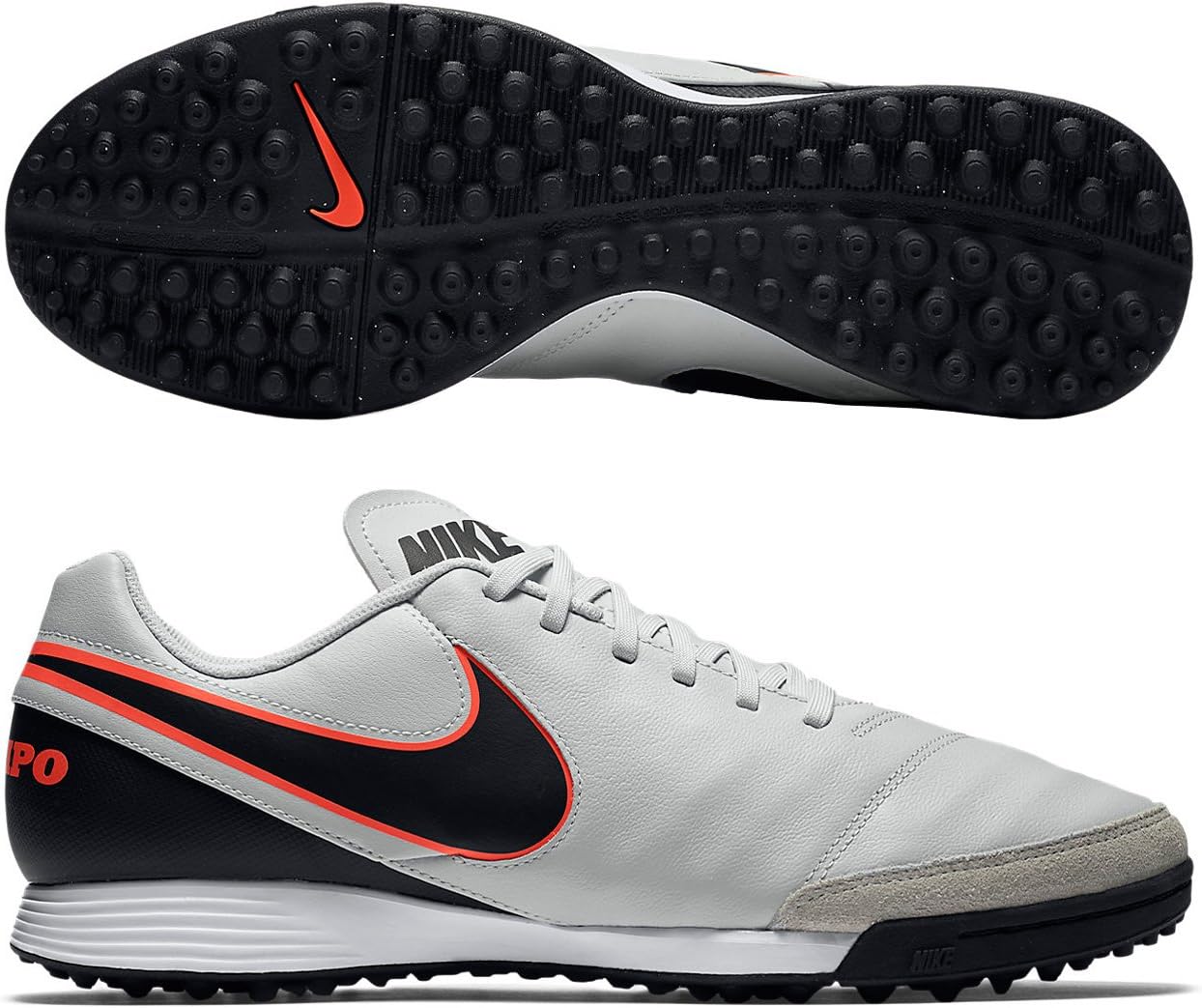 nike tiempo genio leather mens astro turf trainers