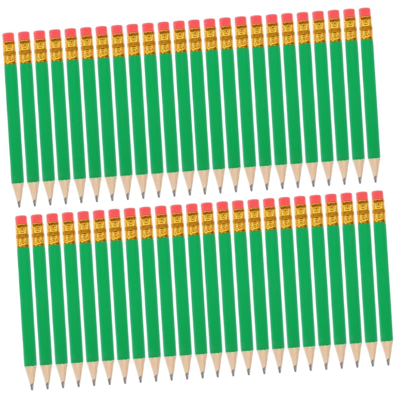 SEWACC 288 Stk Kurzer Bleistift Studentische Bleistifte Bleistift Zum Zeichnen Bleistifte Für Kleinkinder Tragbare Schreibstifte Für Studenten Kleine Stifte Schulbedarf Green Holz