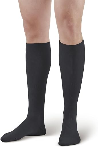 Ames Walker 8-15 mmHg Mens Knee High Compression Socks