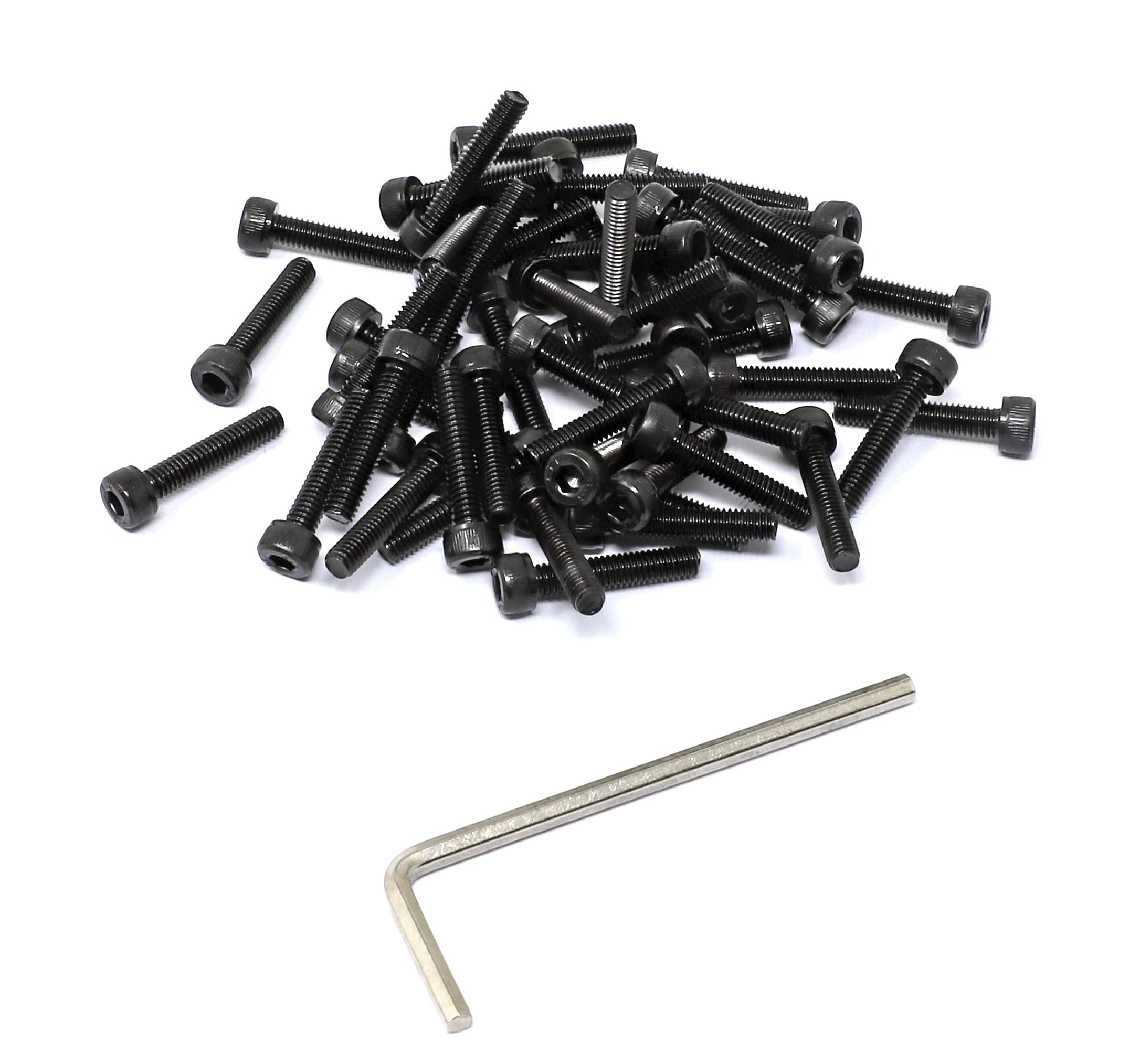 M5 Socket Head Screws - 50 Pcs Alloy Steel -6 M5 Socket Head Screws - 50 Pcs Alloy Steel -6