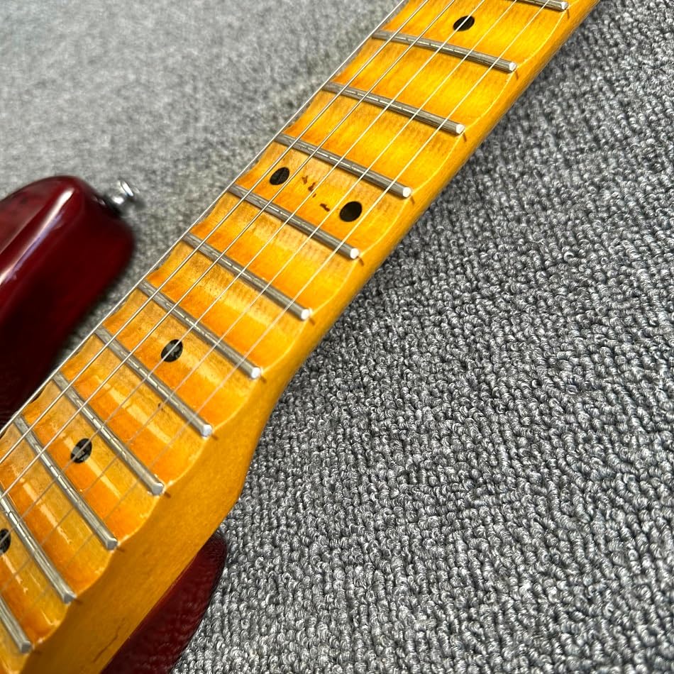 Chitarra elettrica Tremolo cromata con corpo personalizzato - Guitarra Electrica professionale e personalizzata