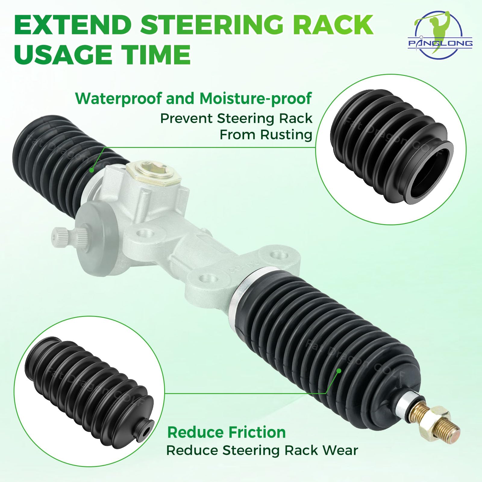 クラブ taro2005 Amazon.com: Panglong DS Golf Cart Steering Rack Pinion Dust Boot