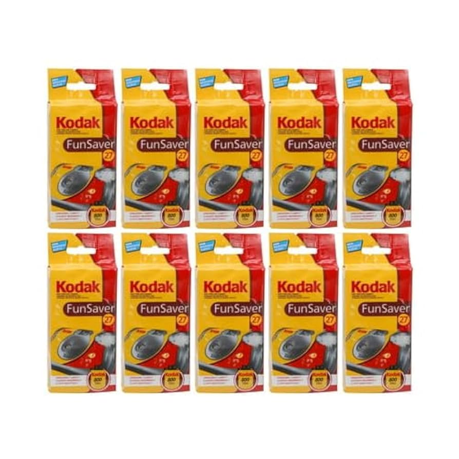 Amazon.com : Kodak Fun Saver Single Use Camera (10-Pack