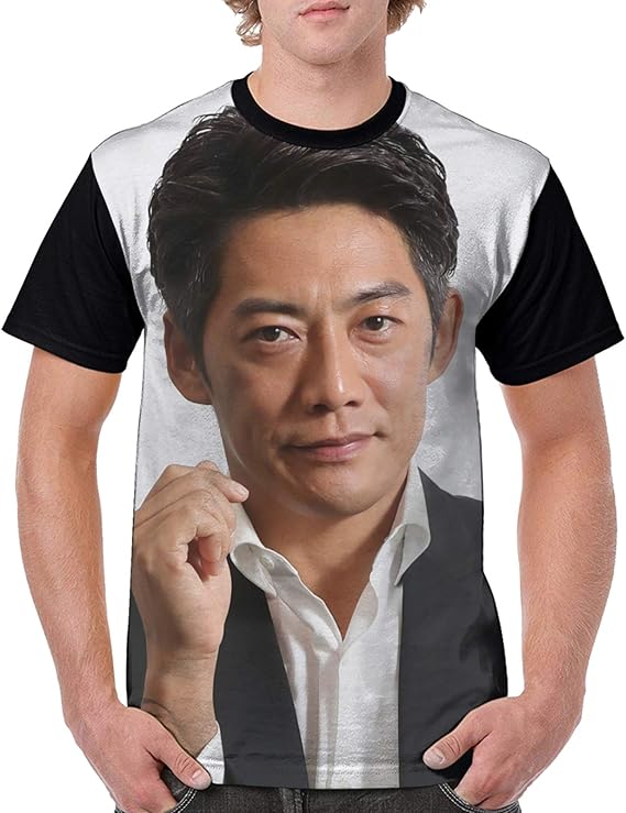 Amazon Co Jp 反町隆史さんがドラマ 夏季 メンズ Tシャツ 吸水速乾 トップス 男女兼用 チおしゃれtシャツメンズトップス 3dプリント 夏服 抗菌防臭 クルーネック 半袖 スポーツ Tシャツ ファッション