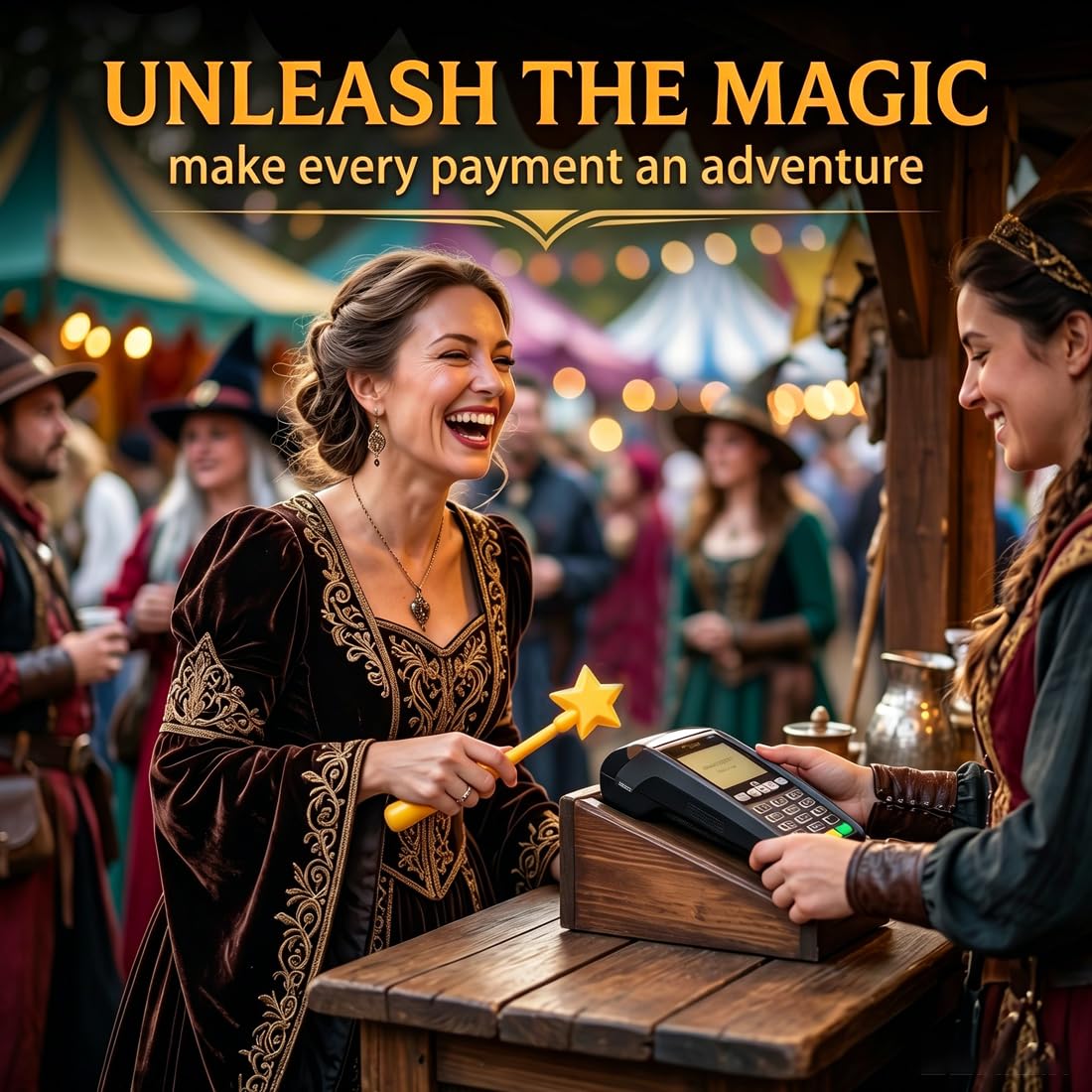 Bacchetta Magica Carta di Credito, Bacchetta Stampata in 3D, Porta Carte Di Credito ECarte Di Pagamento, t-occa Per Pagare Feste Di Magia, Adulti E Bambini, Adolescenti