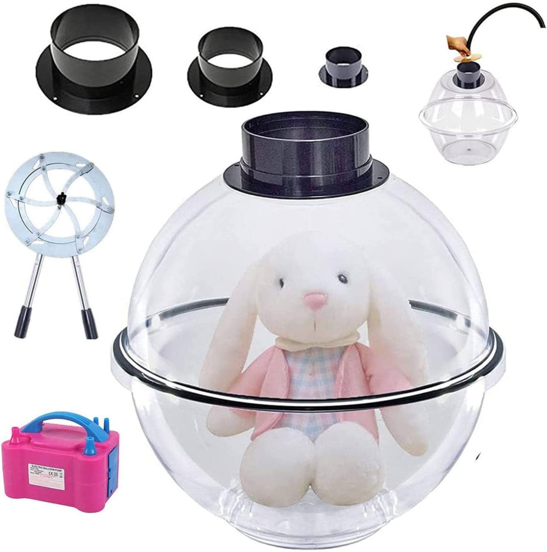 Machine de remplissage de ballons pour insérer facilement vos peluches et fleurs