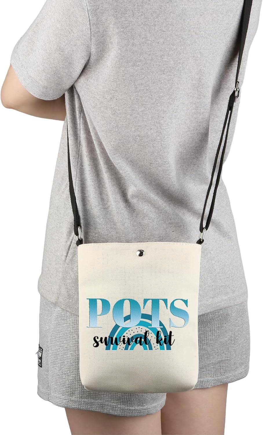 G2TUP POTS Awareness Gift - POTS Syndrome Fighter Warrior Cosmetic Bag - Dysautonomia Awareness Gift - Image 6