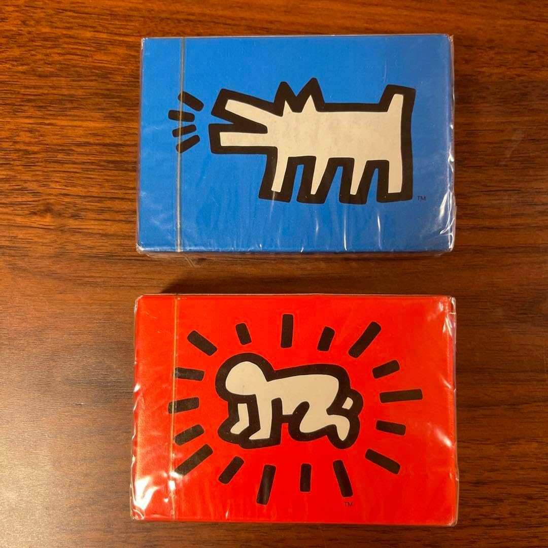 キース ヘリング トランプ 2セット ミュージアムアートKEITH HARING
