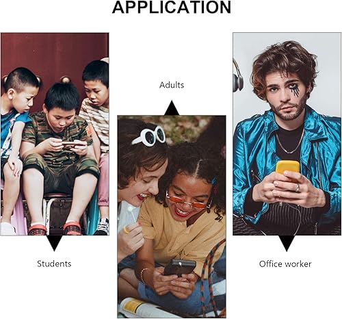 Miniatura 9 de Hemobllo - Juego de disparador para teléfono celular Gamepad, 1 par, color azul