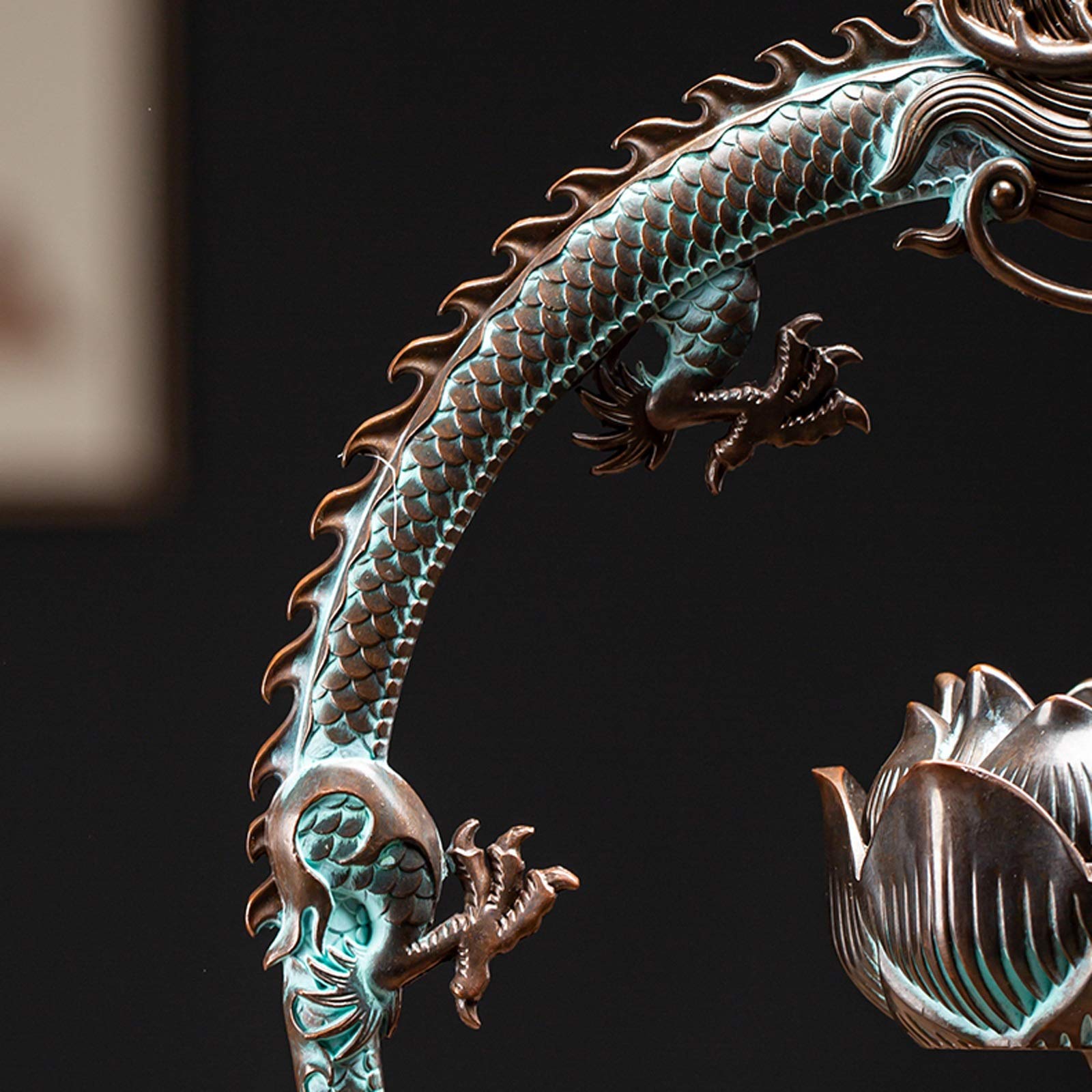 香炉 スティック/コーン/コイル香ドラゴン逆流線香立て Amazon｜香炉 スティック/コーン/コイル香ドラゴン逆流線香立て