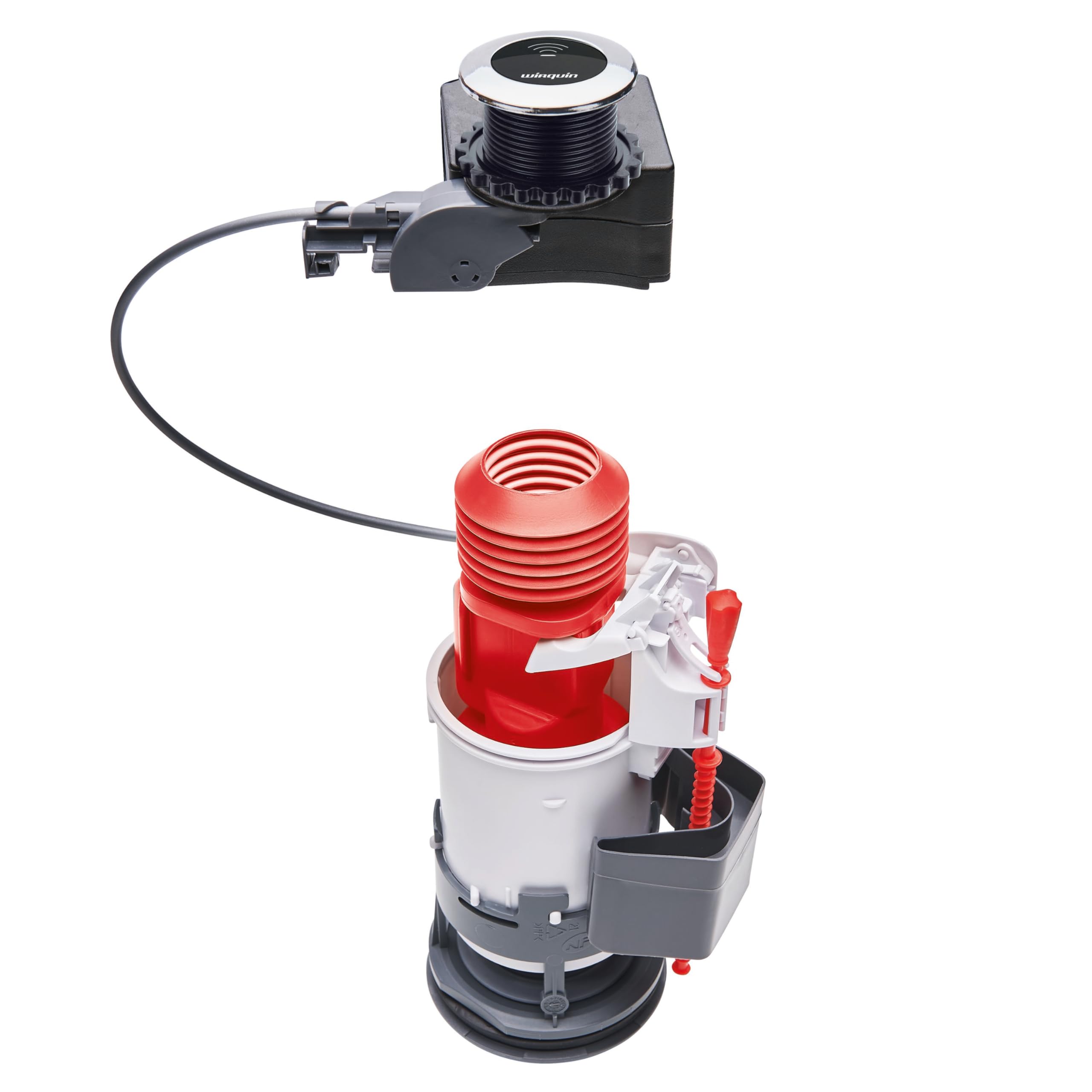 Touchfree Infrared Automatic Wc Cistern Toilet Flush Valve And Button 3375537192663