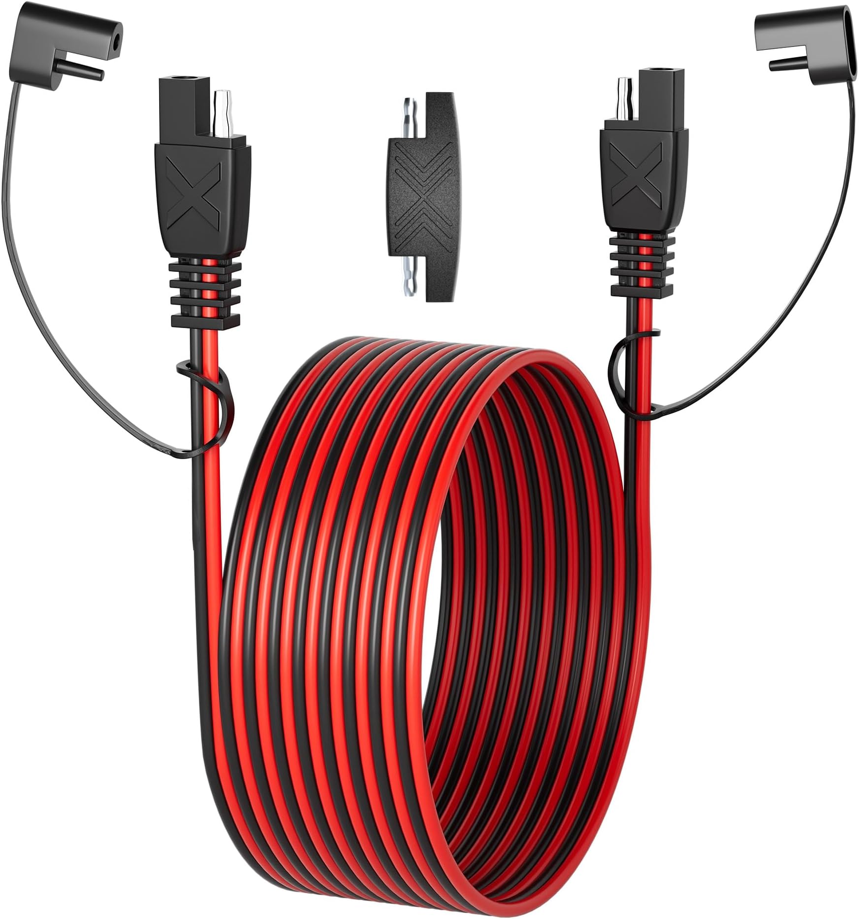 SUNAPEX Solar Power Accessories Solar Panel SAE Plug (30FT)