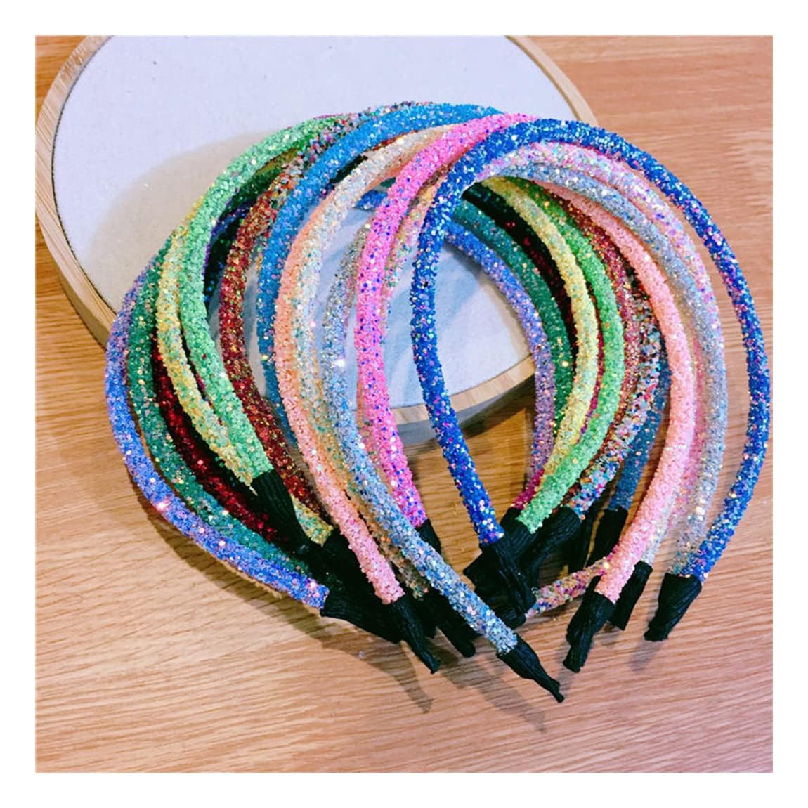 Diversa 6 Pcs Glitter Hair Sparkle Hairband For Women/Girl Color Sparkle Hair Band Stylish Hair Accessories For Girls Hair Bands Headbands.,Multi (B0CYY215JH) Amazon Price History, Amazon Price Tracker