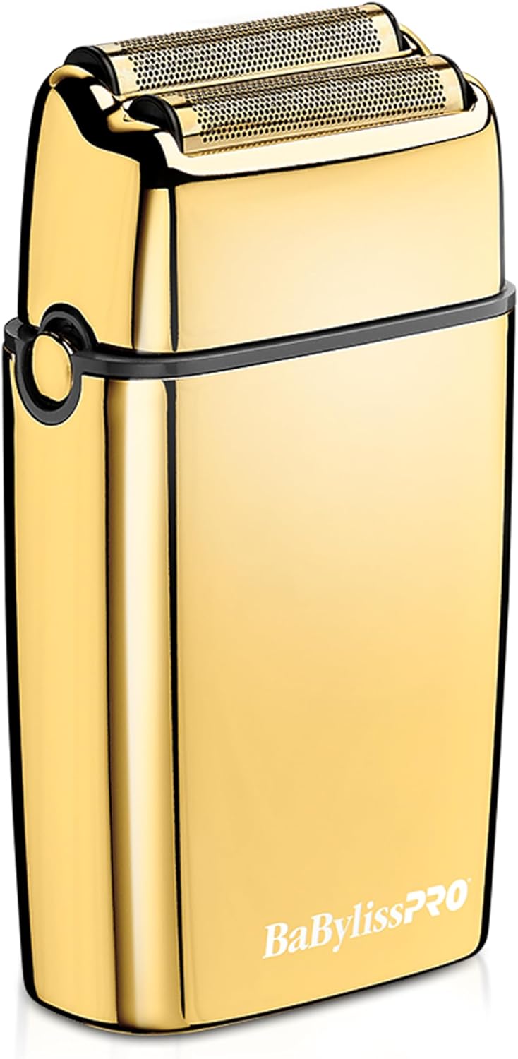 BaBylissPRO Baberology Double Foil Shaver FXFS2G GOLDFX Professional Electric Shaver