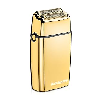 BaBylissPRO METALFX Double Foil Shaver, Handheld Electric Razor for Travel, Portable Cordless Close Face Shaver for Head, Beard, Neck, Mulit-Colors