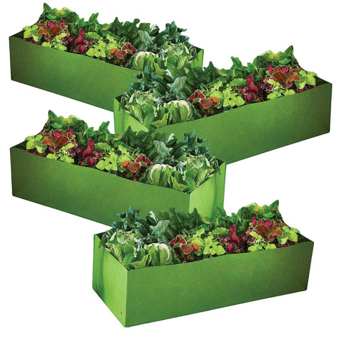 Gainsborough Grow Bag Planter With Reusable Polyester Raised BedGrow Your Own Vegetables & HerbsW100Xd25Xh42Cm from B&Q