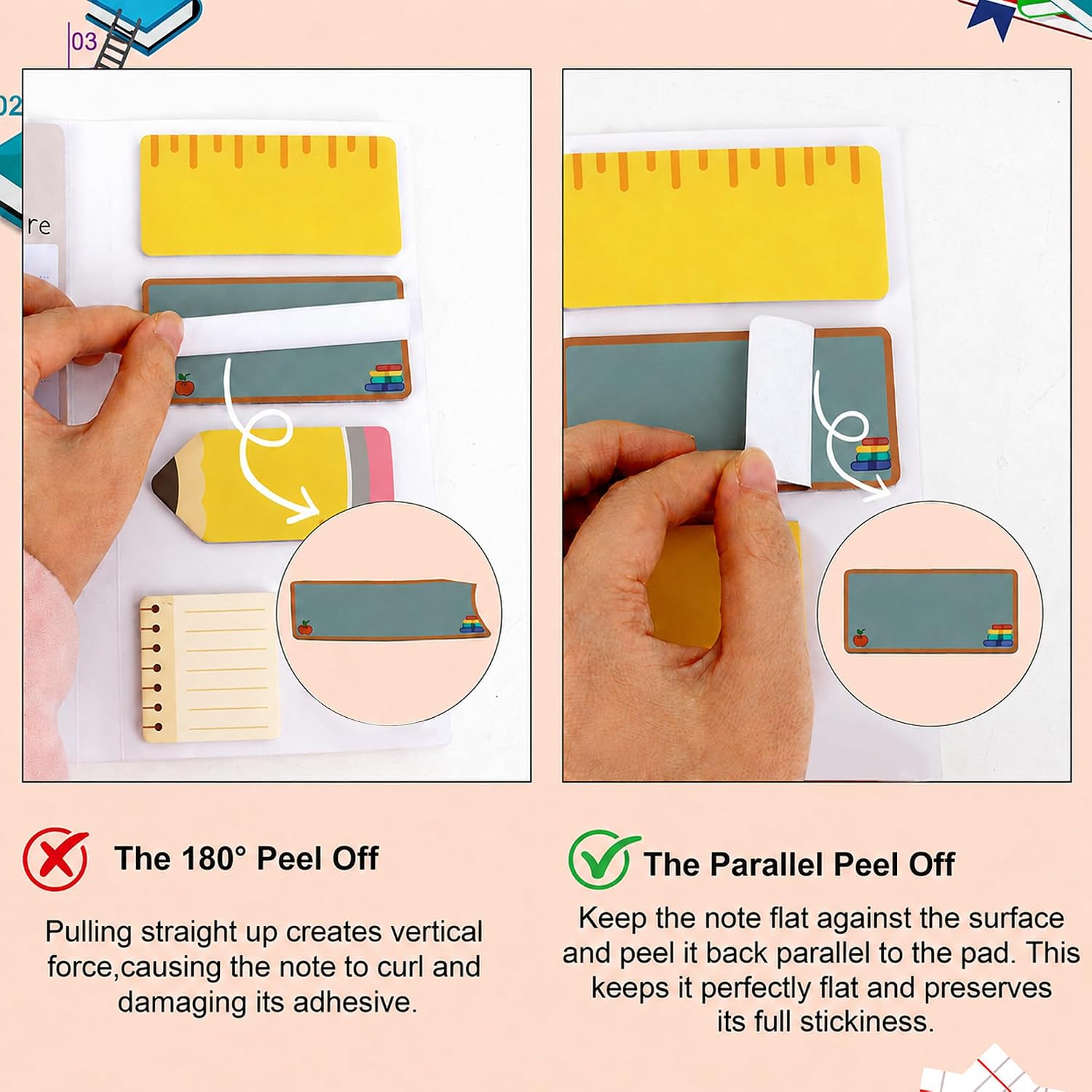 Teacher Appreciation Gifts - Teacher Sticky Notes for Back to School image 5