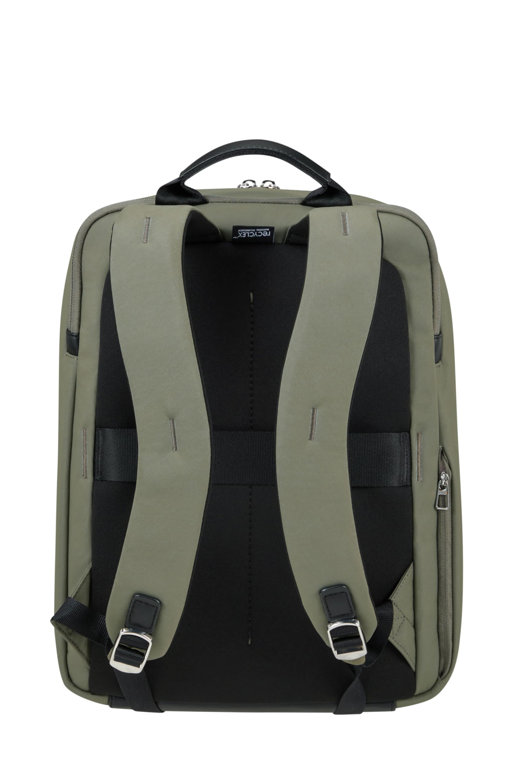 Samsonite w toku - plecak laptopa 14,1 cala, 37,5 cm, 14,5 L, zielony (Oliwkowy zielony)