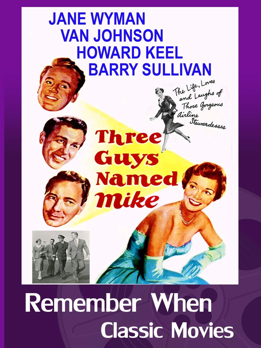 Three Guys Named Mike en DVD edicion USA pelicula clasica original