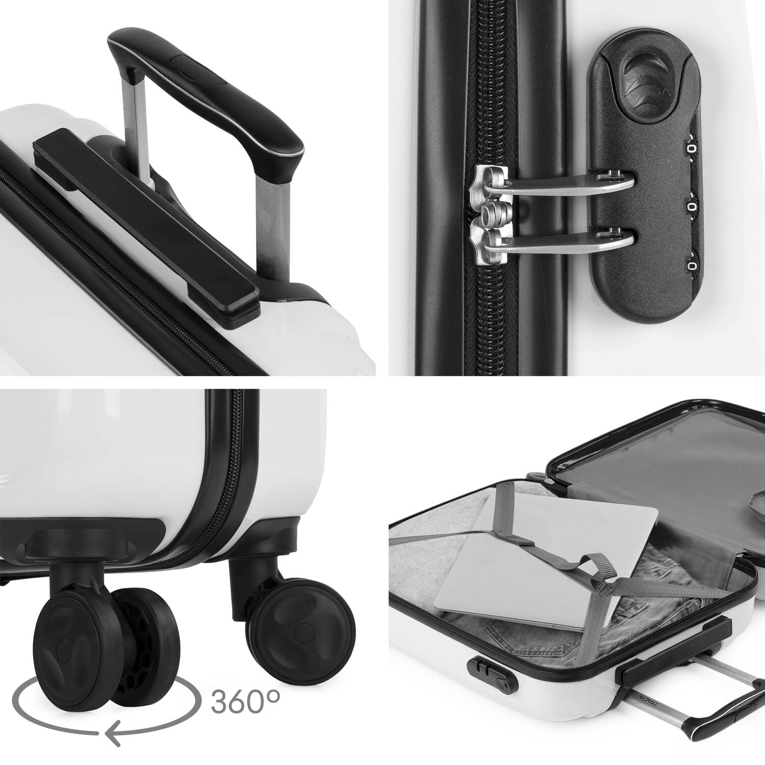 Valigia 55x40x20 Trolley Bagaglio a Mano. Valigie e Trolley per i Tuoi Viag
