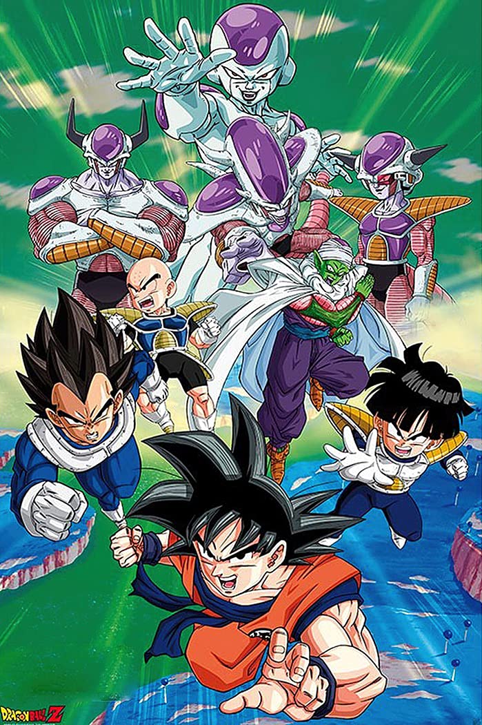 Dragon Ball Z Frieza Group Attack Poster Review