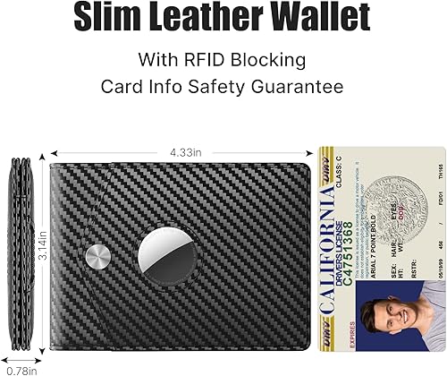 Miniatura 2 de typecase Cartera delgada plegable, Carbono negro oscuro, Plegable delgado (1 modo)