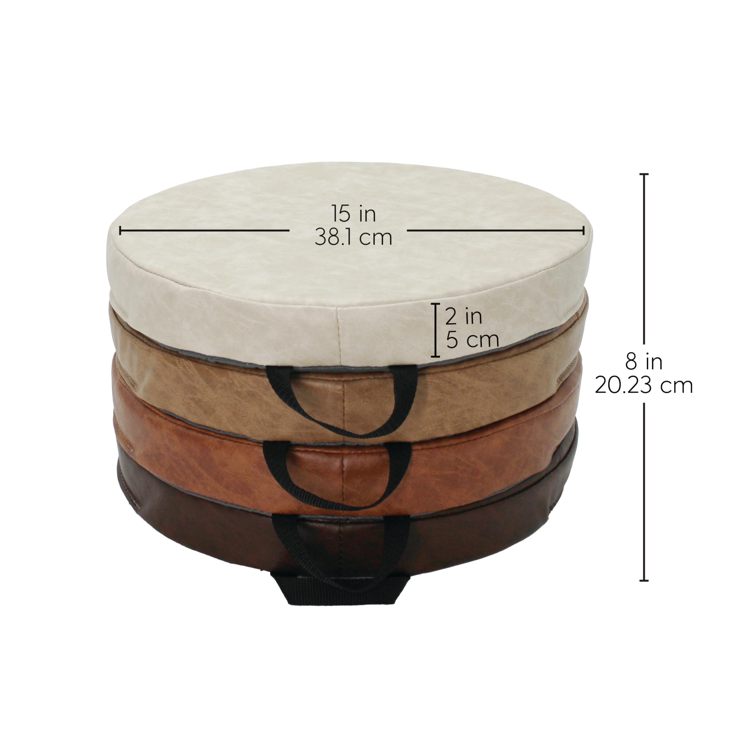 Snapklik.com : Factory Direct Partners Rustic Kid 15 Inch Round Floor ...
