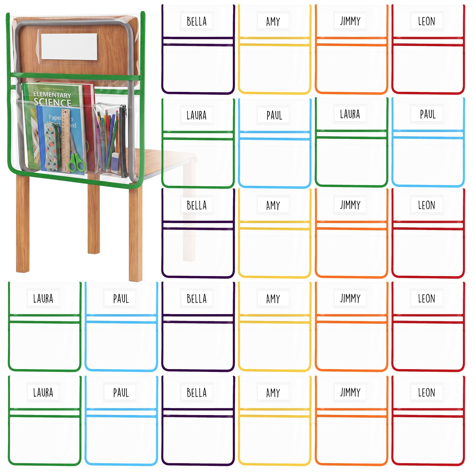 Photo 1 of Poola Voidra 24 Pack Chair Pockets