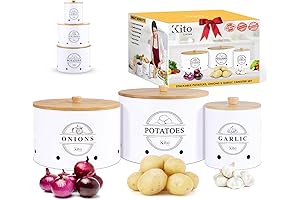 Premium Canister Sets for Kitchen Countertop Storage and Organization