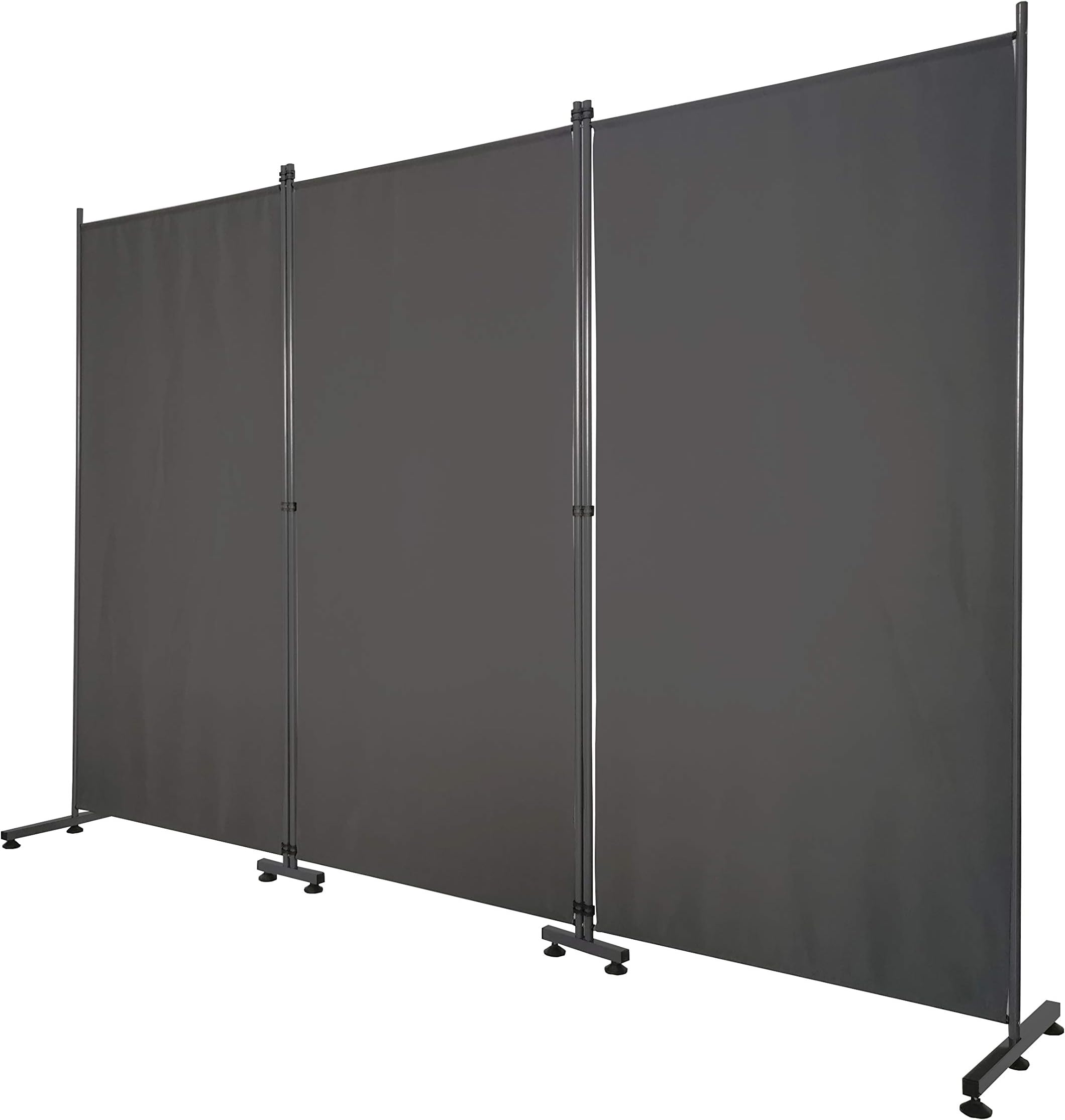 Room Divider – Folding Partition Privacy Screen for School, Church, Office, Classroom, Dorm Room, Kids Room, Studio, Conference - 102" W X 71" Inches - Freestanding & Foldable