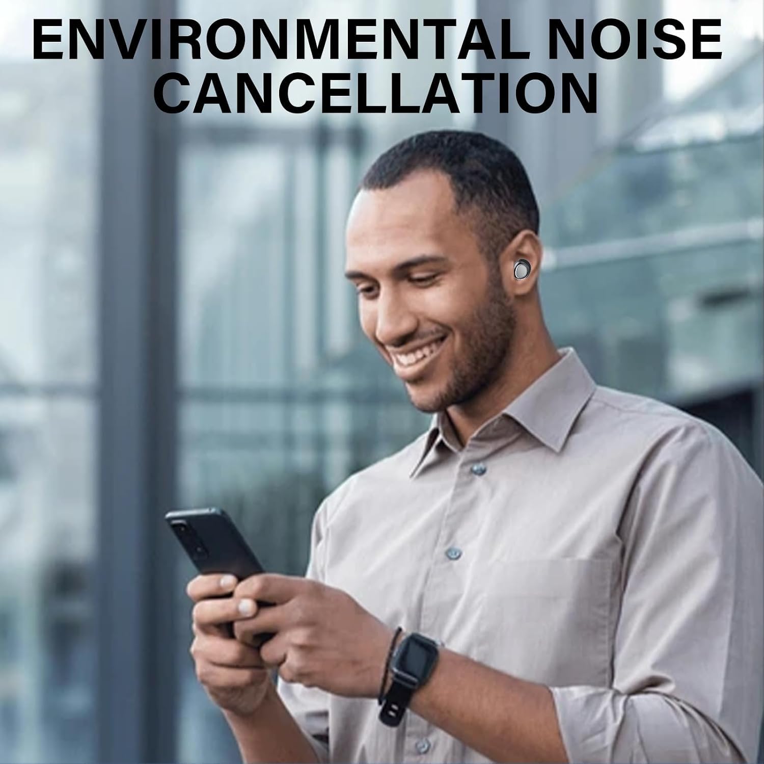 Rulefiss Auriculares inalámbricos, ANC híbridos