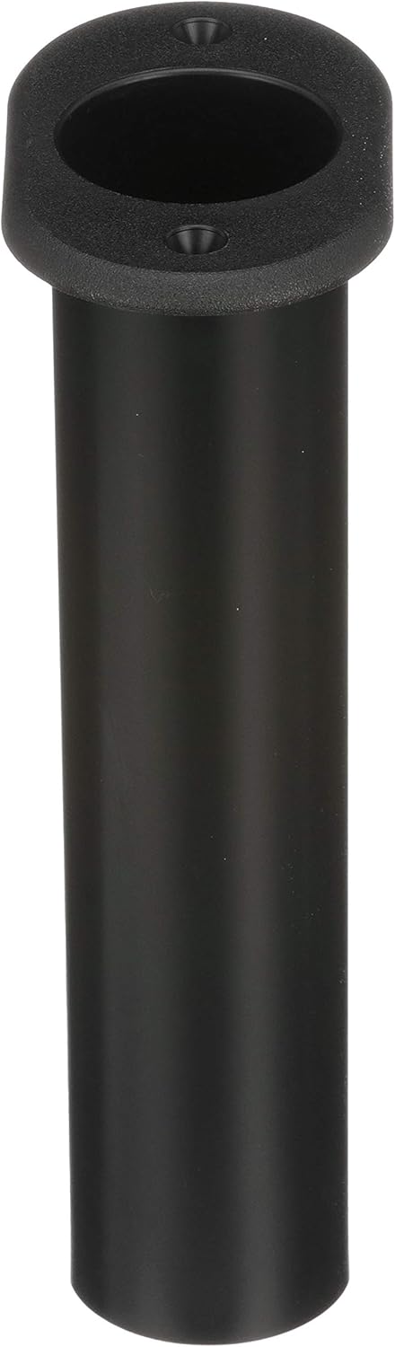 Seachoice Fishing Rod Holder, Black, 90 Degree, Straight Up Gunnel Mount