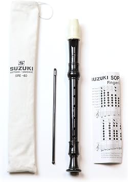 Suzuki SRE-80 3-Piece English Recorder