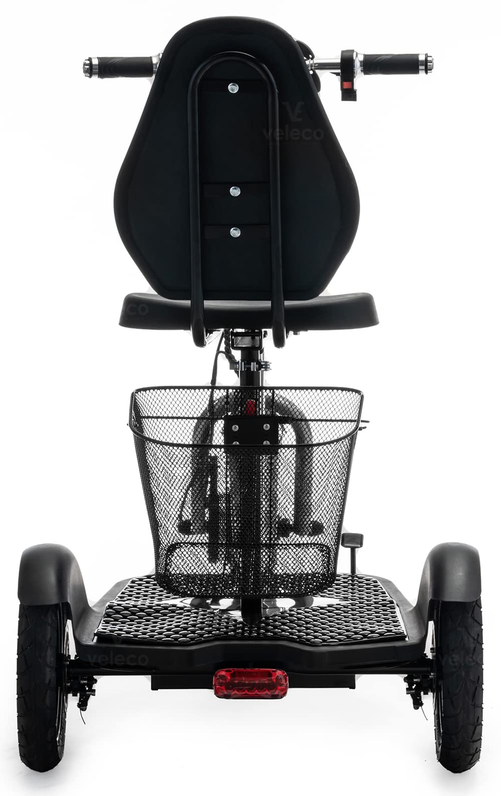 VELECO trójkołowy skuter elektryczny ZT16 dla seniorów (czarny)