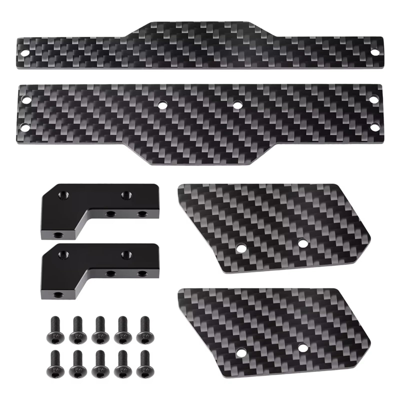 Para Traxxas Para Mini Para XRT 1/16 RC Alerón Trasero Soporte Placa