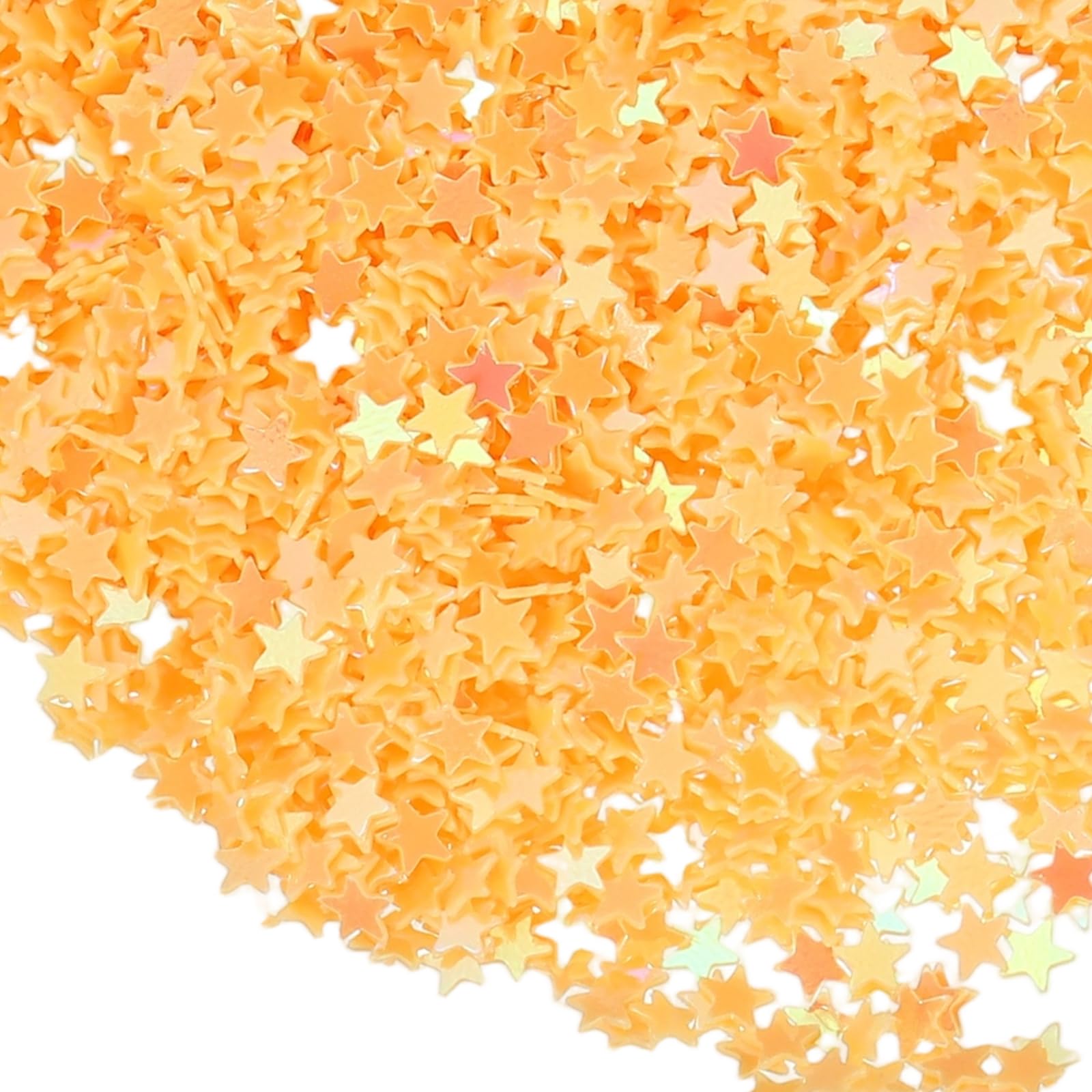 sourcing map 1.94oz(55g) Star Glitter Confetti, 3mm Art Craft Glitter Holographic Sequins Table Confetti Laser Sequins for Crafts DIY Nail and Party Wedding Festival Decoration, Yellow