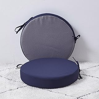 15 x 15 Inch Round Cushions for Outdoor Furniture Non-Slip Waterproof Patio Bistro Chair