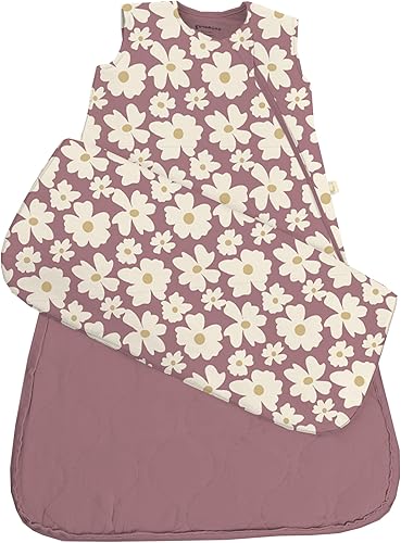 GUNAMUNA günamüna - Manta unisex para bebé, saco de dormir de rayón de bambú, saco de dormir con cremallera para pañales, 2.6 TOG