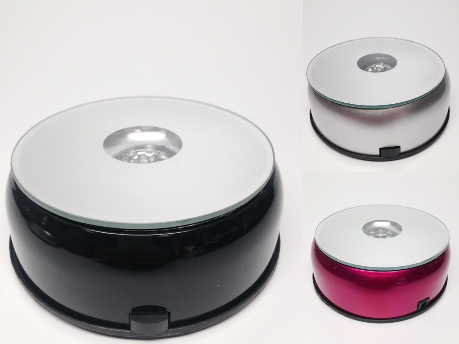 Amazon.com: Laser Etched Crystal Cube Light up LED Base 4 Inch with ...