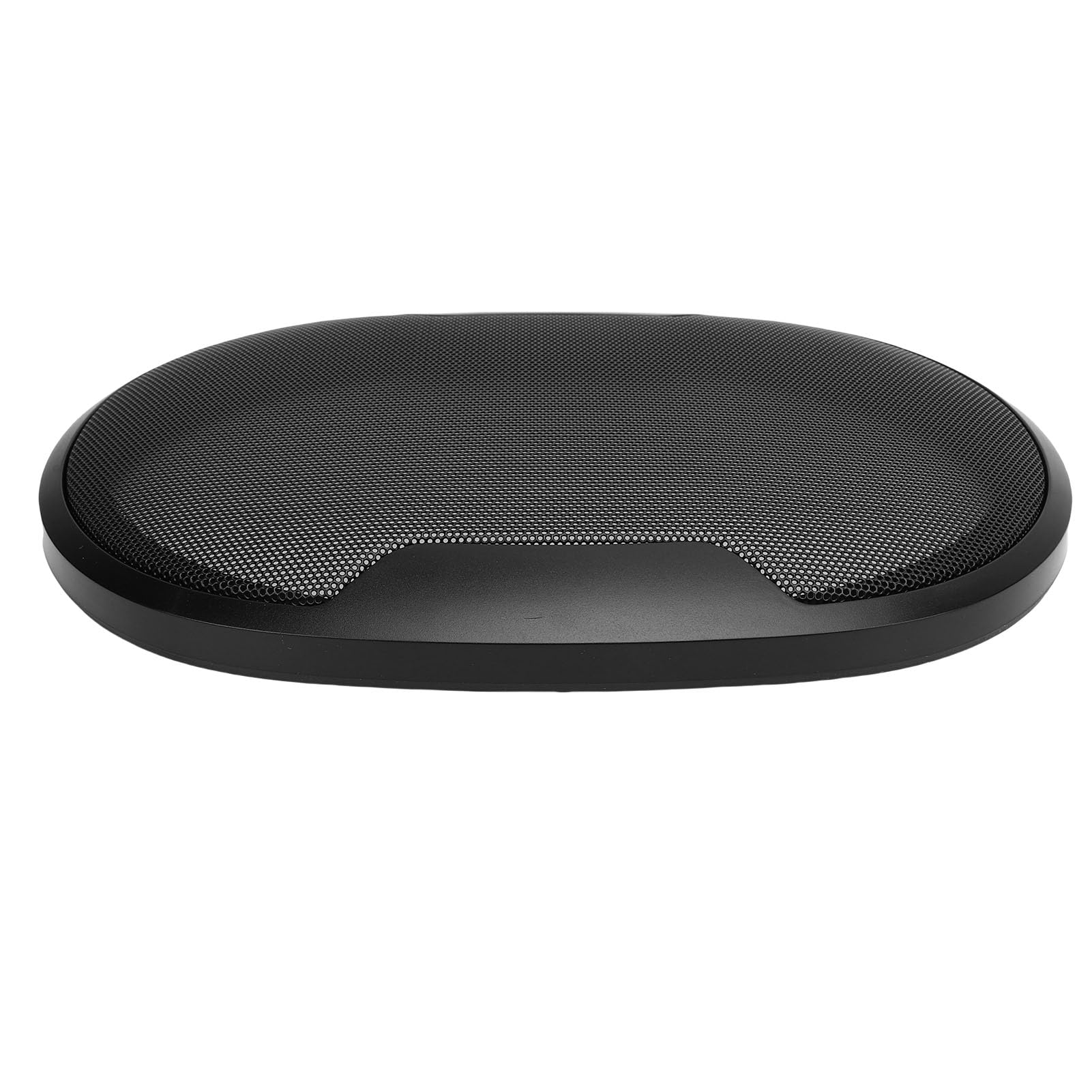 Copertura per altoparlante della portiera dell'auto, 2 pezzi, 25,3 x 17,5 cm, in acciaio laminato a freddo, in ABS, forma ovale, griglia protettiva, adatta per Home Theater fai da te