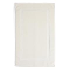 Preston Lane Douro Bath Mat 100 Cotton Plush Absorbent Quick-Dry Bathroom Rug Hotel-Quality Floor Mat for Shower or