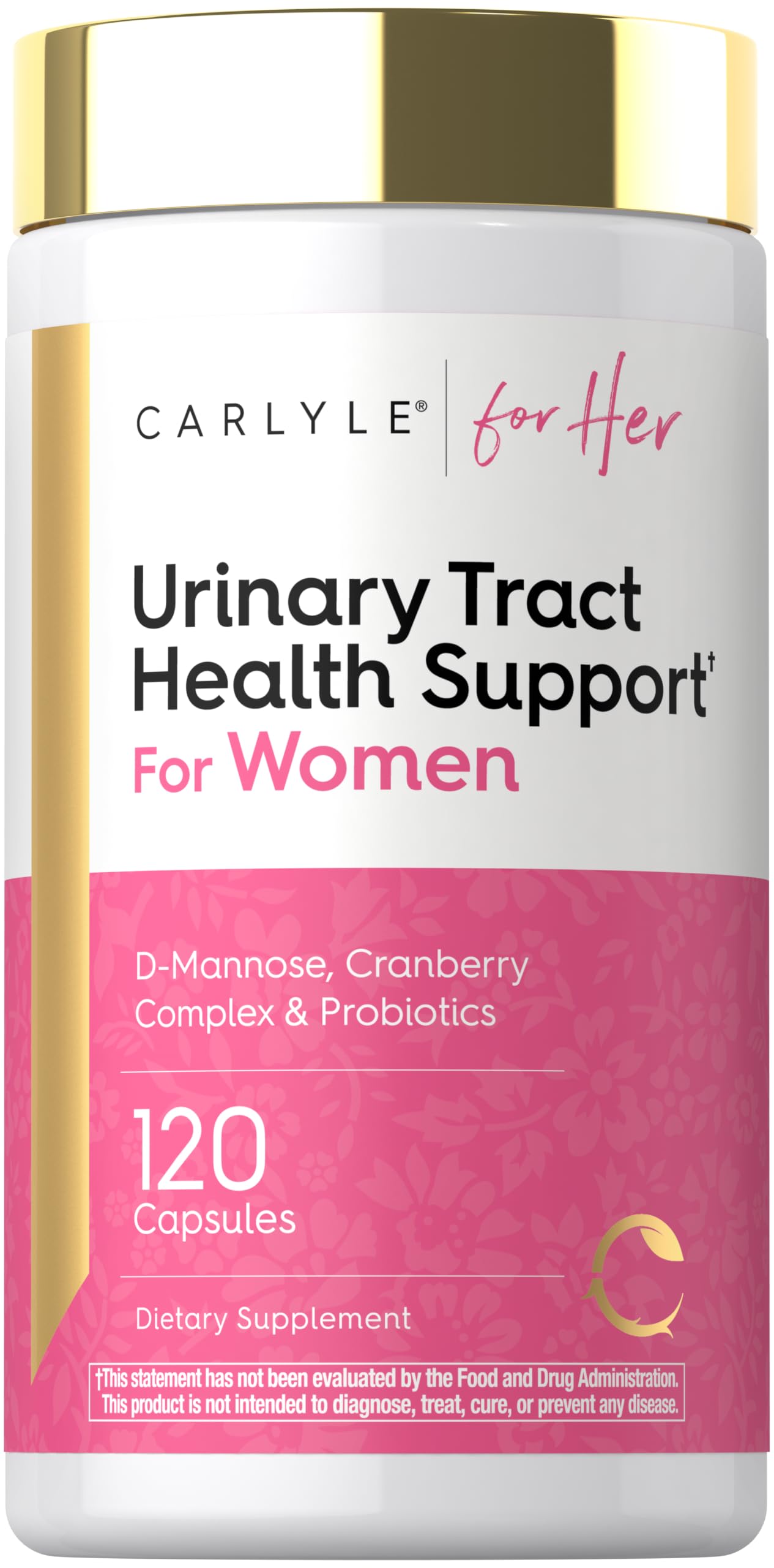 Carlyle Urinary Tract Health for Women | 120 Capsules | Relief for Women