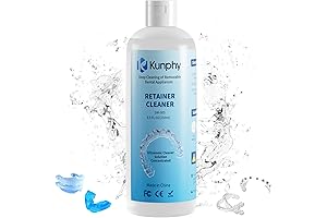 Ultrasonic Retainer Cleaner Solution for Sonic Denture Cleaner