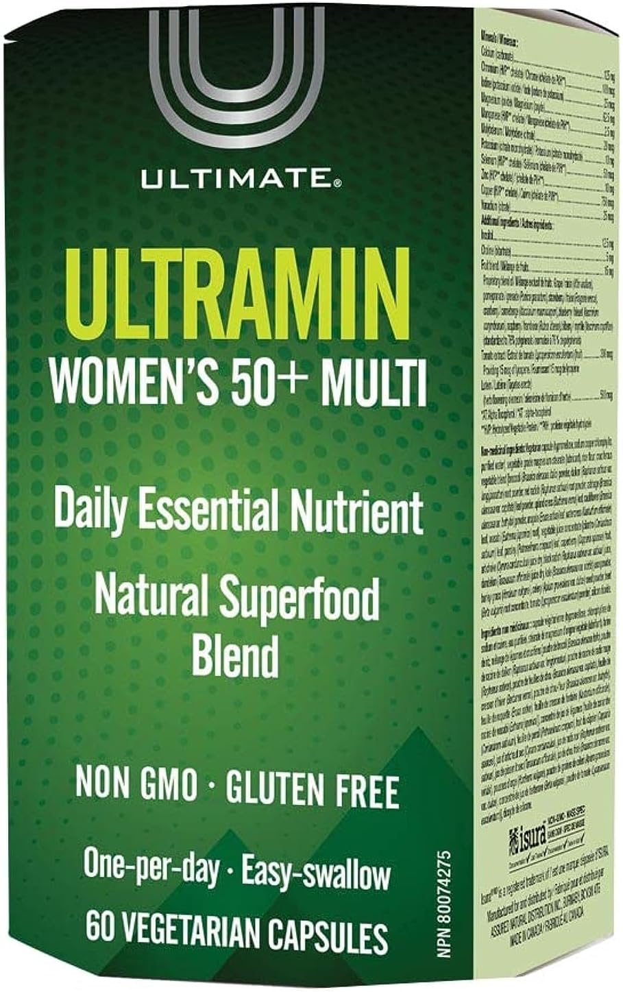Ultramin-women's 50+ Multi Vitamin Supports Metabolism | Metabolism Booster For Men & Women