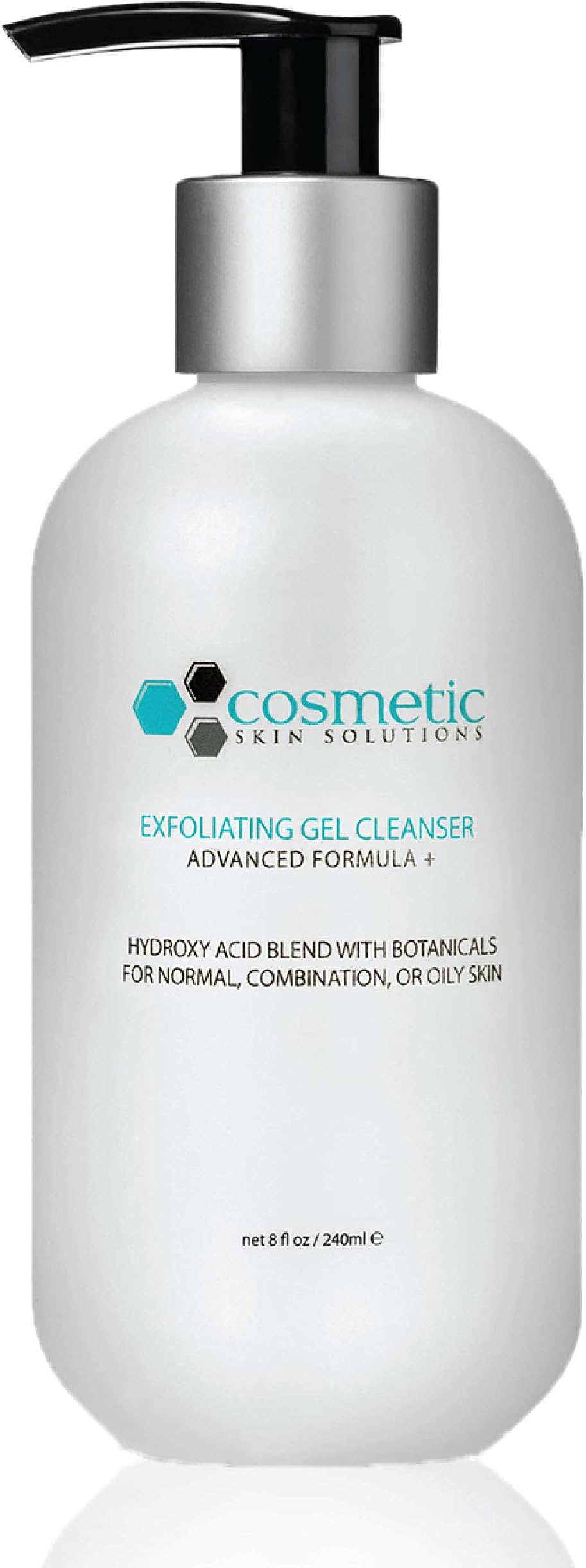 Cosmetic Skin Solutions Exfoliating Gel Cleanser with AHAs and Bontanicals (8 oz)
