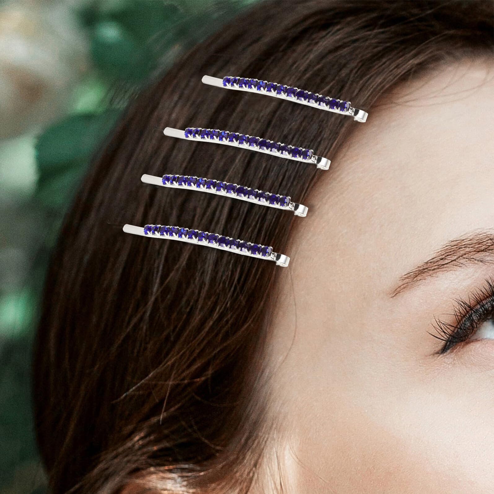 VICASKY 48 Pezzi Fermagli Eleganti Clip Metallo Decorativa per Feste e Matrimonio Accessori Chic e Resistenti con Presa